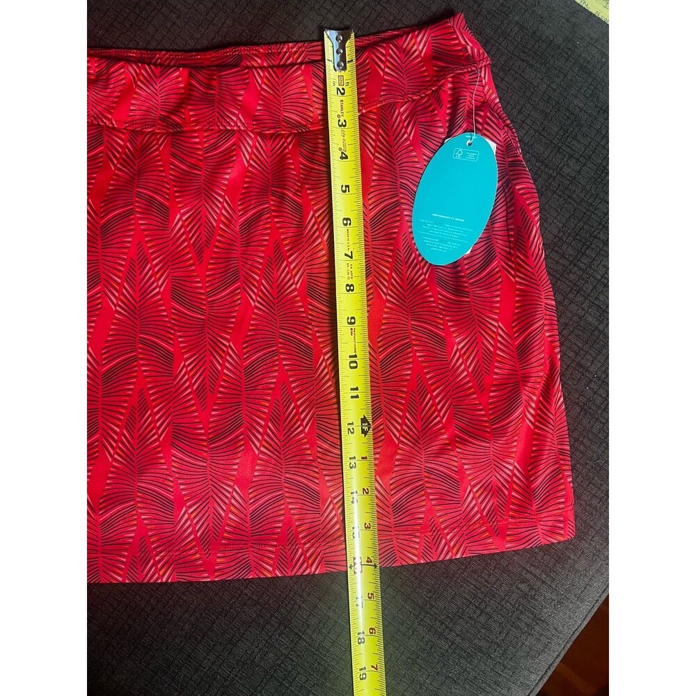 NWT Greg Norman Womens Golf Tennis Pickleball Skirt/Skort Play Dry Cyne Sz Large - Picture 6 of 8